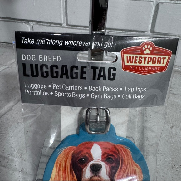 Westport Luggage Tag Cavalier King Charles Spaniel - Picture 2 of 6